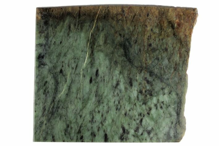 Polished Canadian Jade (Nephrite) Slab - British Colombia #195794